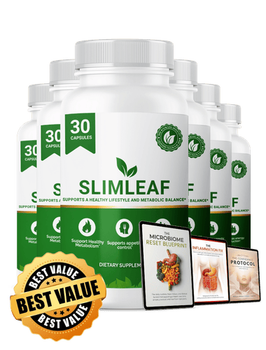 Pack Slimleaf six bouteilles avec bonus
